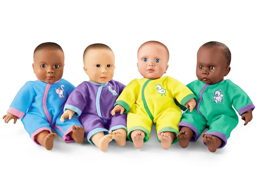 Lakeshore Washable Baby Dolls - Complete Set - US 7209
