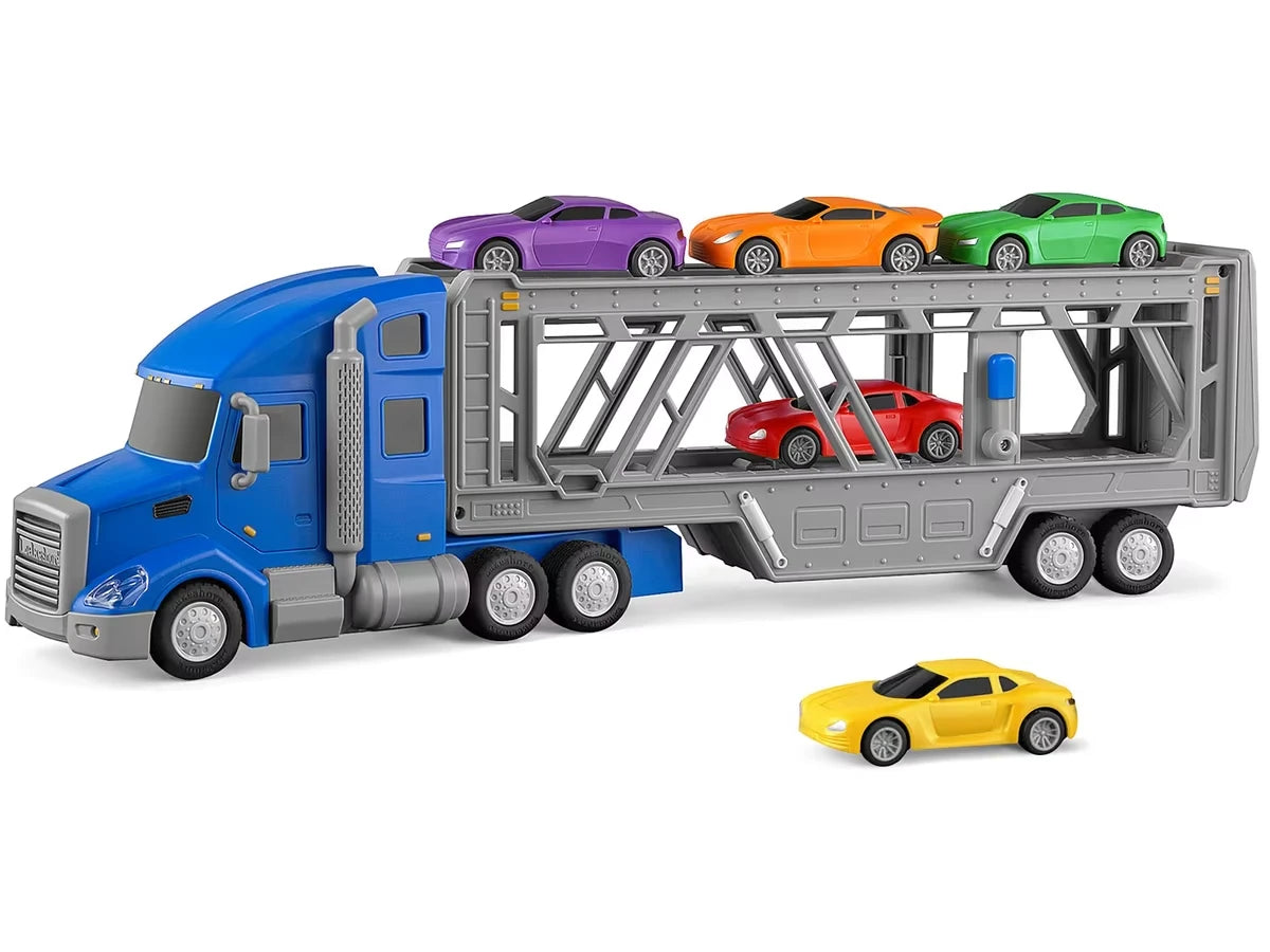 On the Move! Big Rig Car Carrier - US 9282