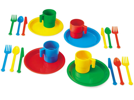 Indestructible Play Dishes - 4-Service Set - US 9863