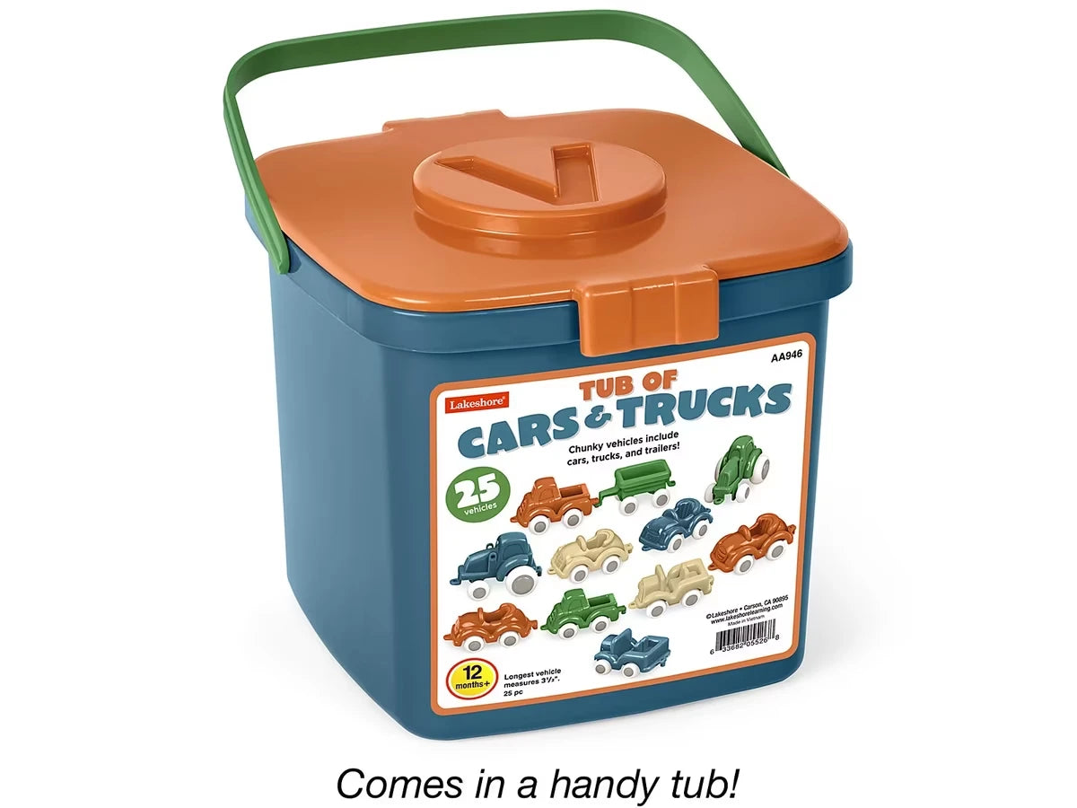 Tub of Cars & Trucks - US 3598