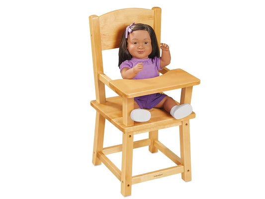 Lakeshore Hardwood Doll Highchair - US 6091