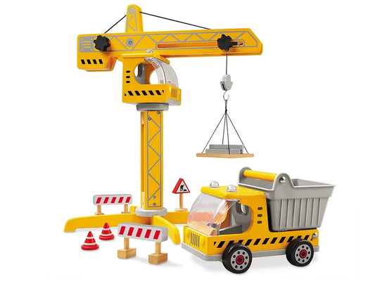 Real-Working Construction Crane - US 4126