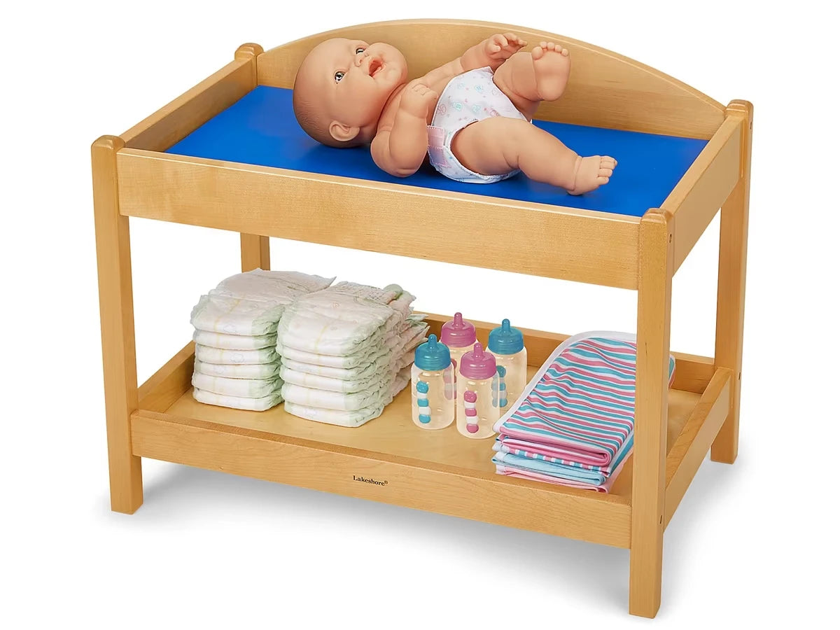 Lakeshore Hardwood Doll Changing Table - US 4283