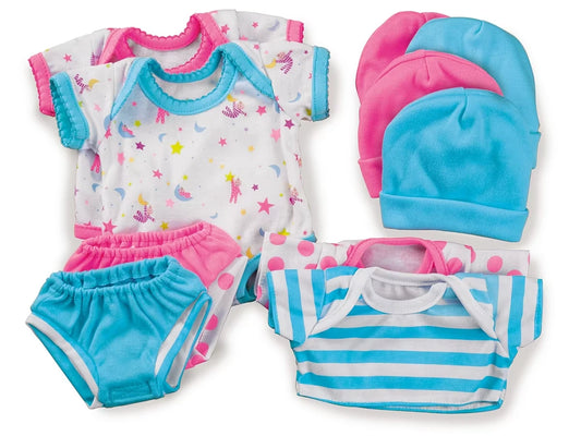 Bedtime Clothes for 14" Baby Dolls - US 9905
