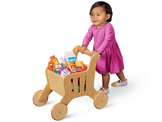 Little Shoppers! Wooden Walker - US 8988