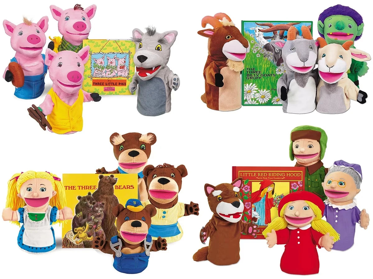 Let’s Talk! Storytelling Puppets - Complete Set - US 7176