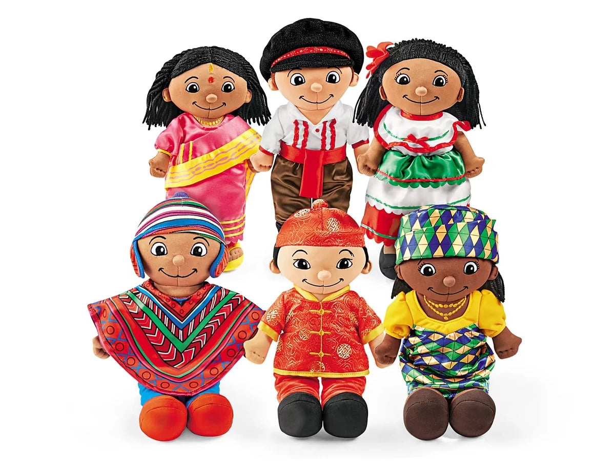 Washable Dolls from Around the World - Complete Set - US 1842