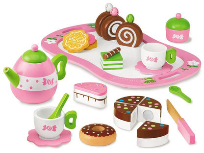 Classic Wooden Tea Set - US 6581