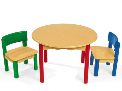 Toddler-Tough Table & Chairs Set - US 1454