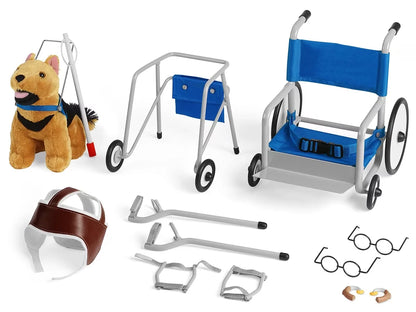 Adaptive Equipment for Dolls with Special Needs - Complete Set - US 5351
