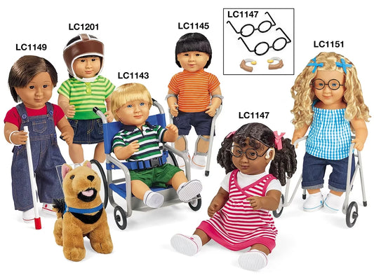 Adaptive Equipment for Dolls with Special Needs - Complete Set - US 5351