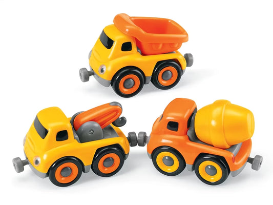 Magnetic Construction Vehicles - US 7234