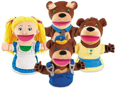 Goldilocks & the Three Bears Storytelling Puppet Set - US 7896