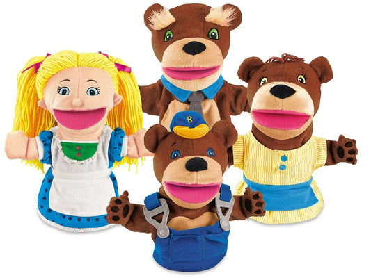 Goldilocks & the Three Bears Storytelling Puppet Set - US 7896