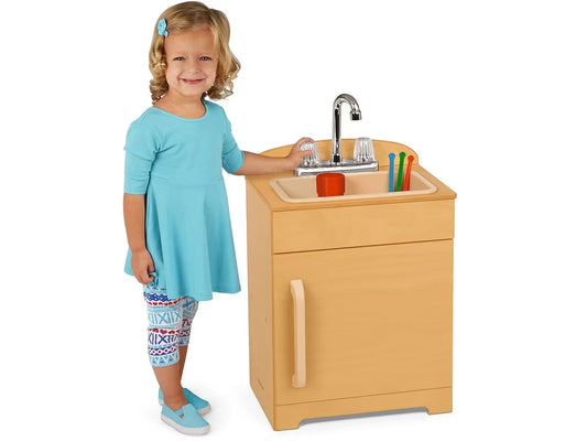 Toddler Hardwood Kitchen Sink - US 5603