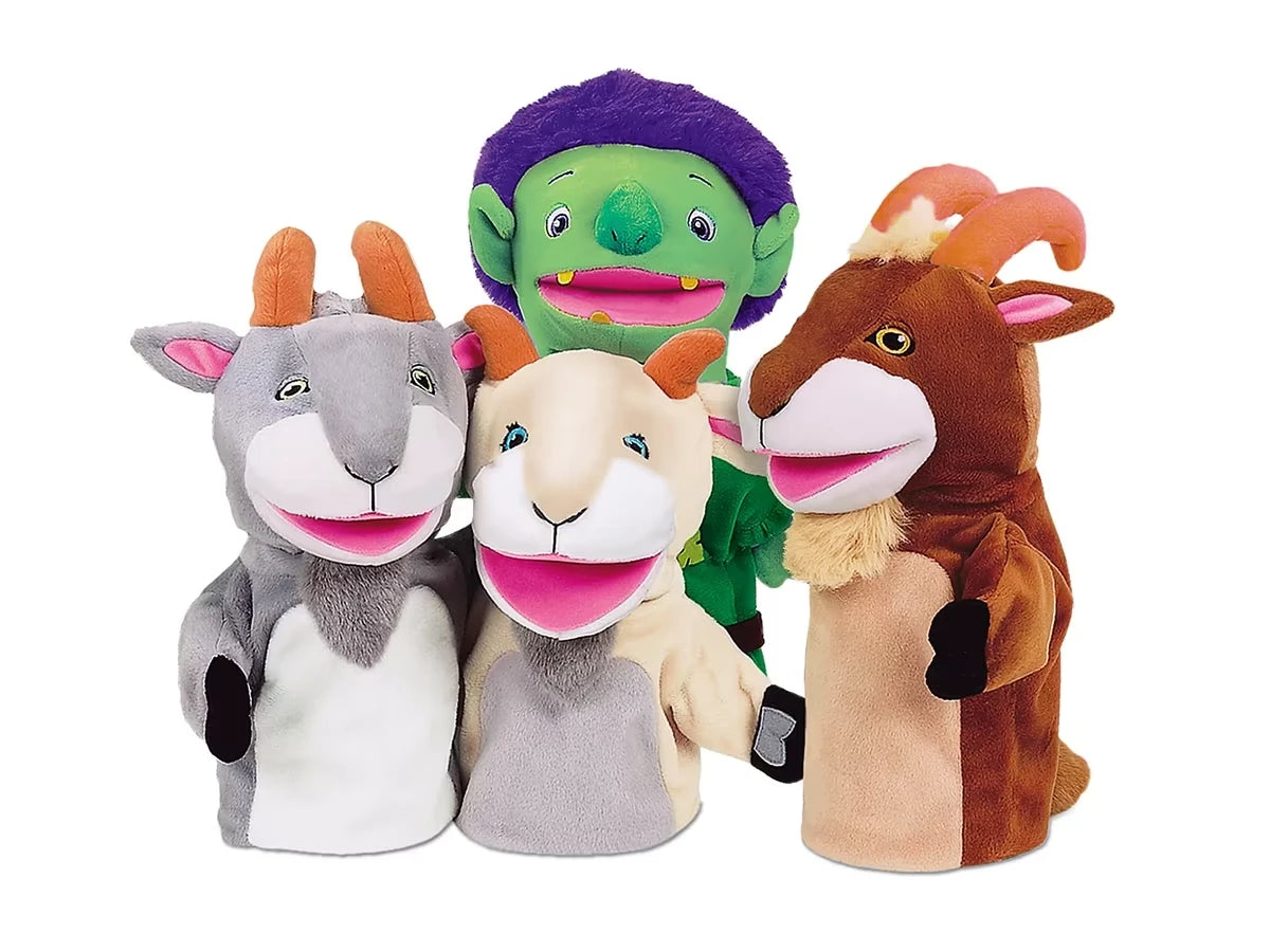 The Three Billy Goats Gruff Storytelling Puppet Set - US 1227