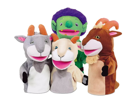 The Three Billy Goats Gruff Storytelling Puppet Set - US 1227
