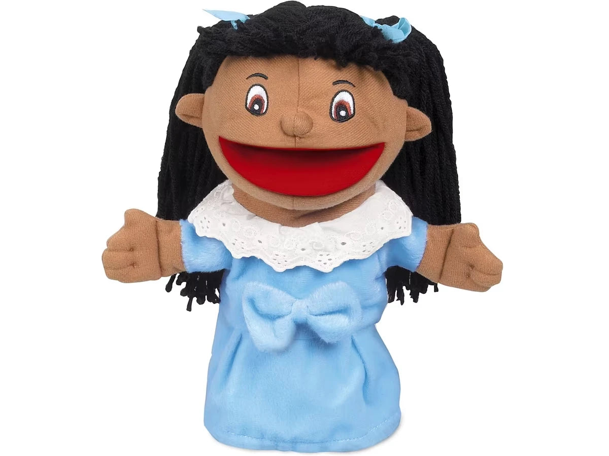 Let’s Talk! Hispanic Girl Puppet - US 4958