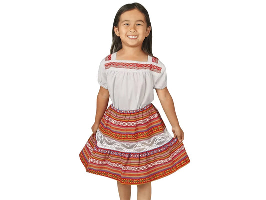 Mexican Falda and Blusa - US 6602