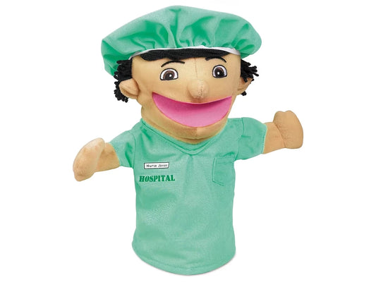 Let’s Talk! Nurse Community Helper Puppet - US 9198