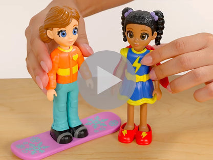 Magnetic Dress & Play Dolls - US 5338