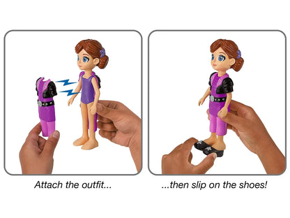 Magnetic Dress & Play Dolls - US 5338