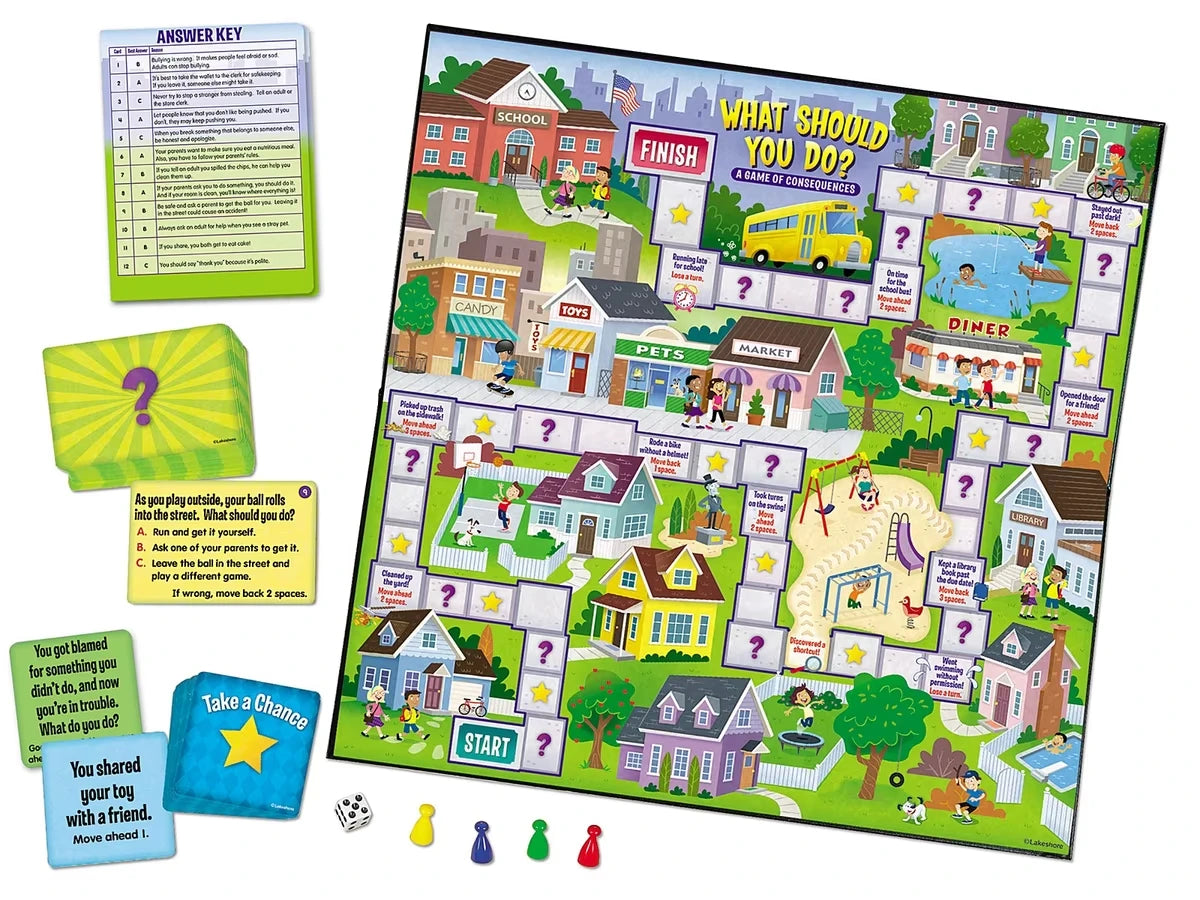 What Should You Do? A Game of Consequences - US 8295