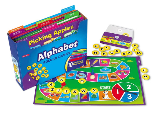 Alphabet Folder Game Library - Pre K-K - US 9628