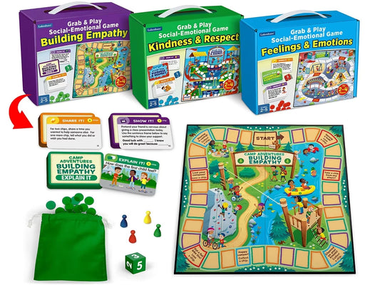 Grab & Play Social-Emotional Games - Complete Set - US 9508