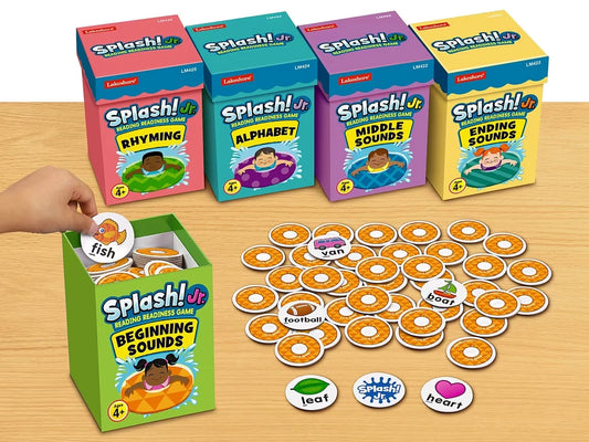 Splash! Jr. Reading Readiness Games - Set of 5 - US 1027