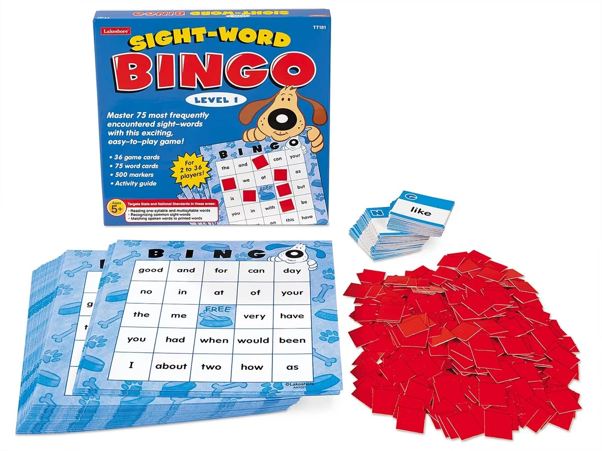 Sight-Word Bingo - Level 1 - US 5691