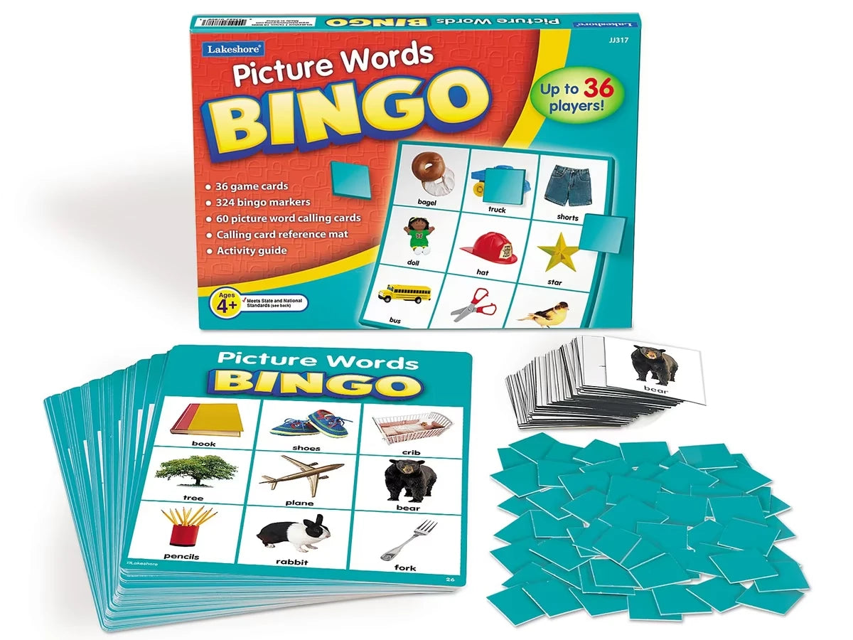 Picture-Words Bingo - US 3952