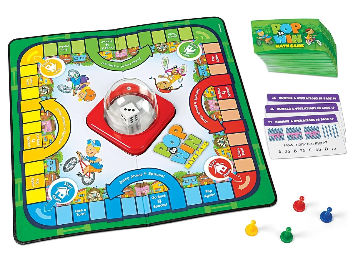 Pop to Win! Math Game - Gr. 1 - US 8608