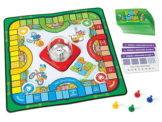 Pop to Win! Math Game - Gr. 1 - US 8608