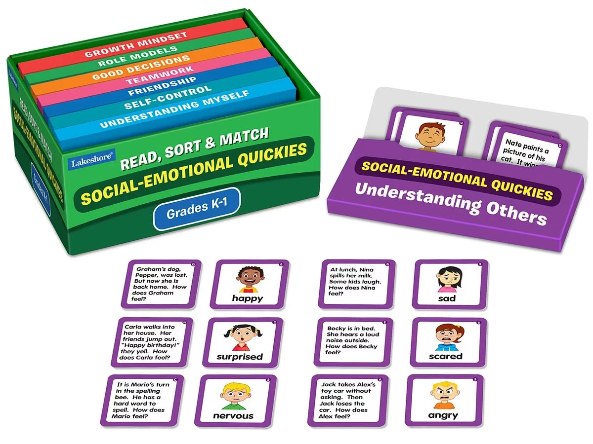 Match & Sort Social-Emotional Quickies - K-Gr. 1 - US 7900
