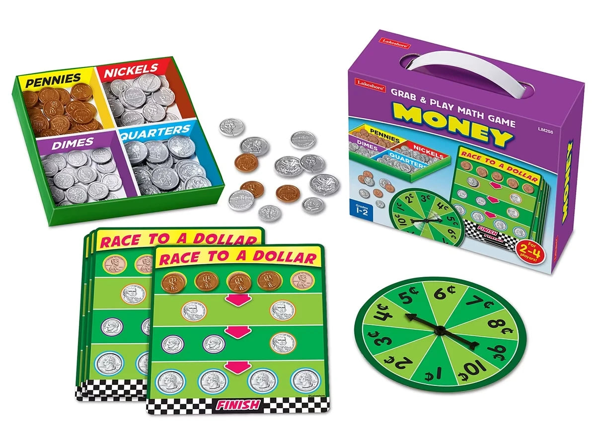 Money Grab & Play Game - Gr. 1-2 - US 9113