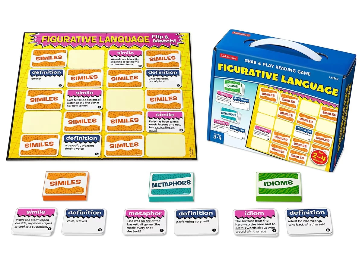 Figurative Language Grab & Play Game - Gr. 3-4 - US 2314
