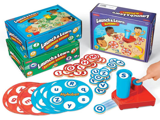 Launch & Learn Language Games - Complete Set - US 6971