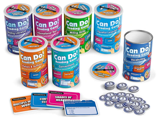 Can Do! Reading Games - Complete Set - US 7130