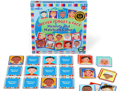 Kids Around the World Memory Match Game - US 7245