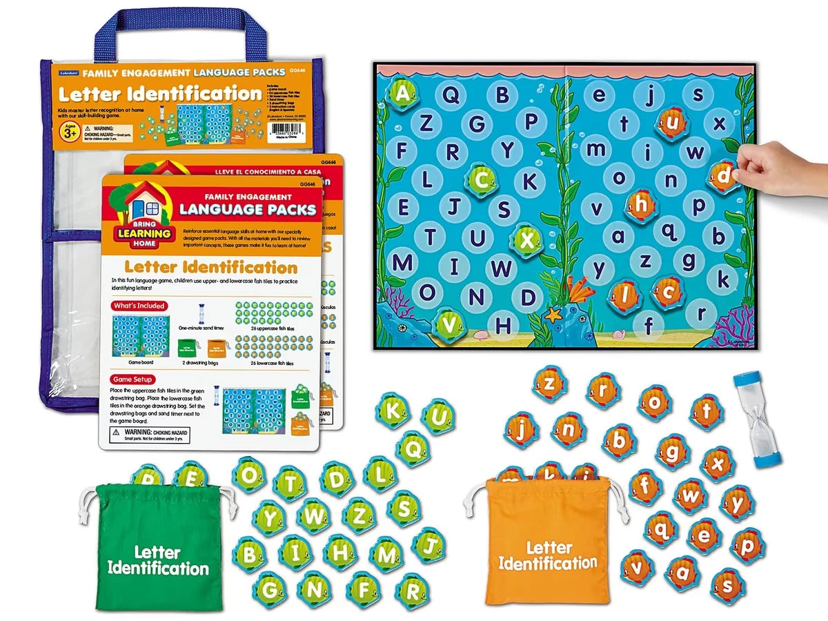 Letter Identification Family Engagement Pack - US 9376