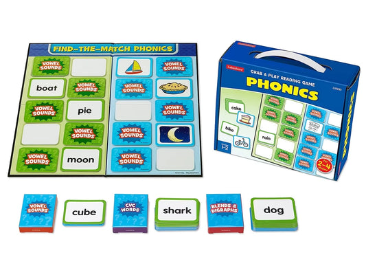 Phonics Grab & Play Game - Gr. 1-2 - US 7472