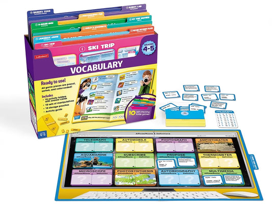 Vocabulary Folder Game Library - Gr. 4-5 - US 7995