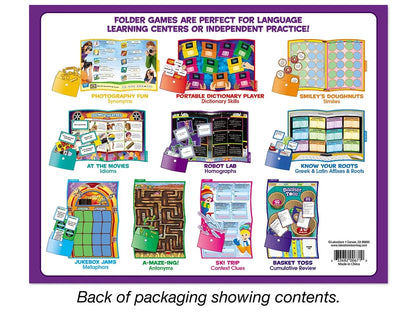Vocabulary Folder Game Library - Gr. 4-5 - US 7995