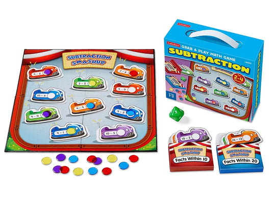 Subtraction Grab & Play Game - Gr. 1-2 - US 9233