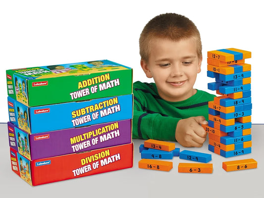 Tower of Math Games - Complete Set - US 3288