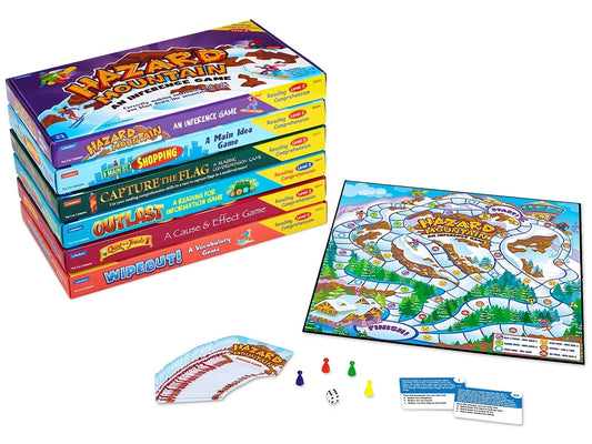 Reading Comprehension Games Library - Gr. 4-5 - US 2592