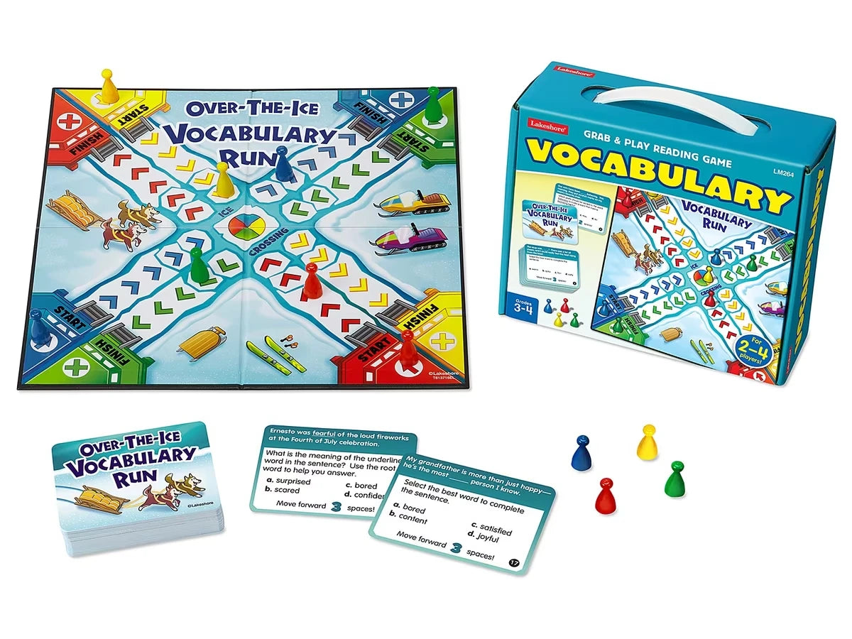 Vocabulary Grab & Play Game - Gr. 3-4 - US 1592
