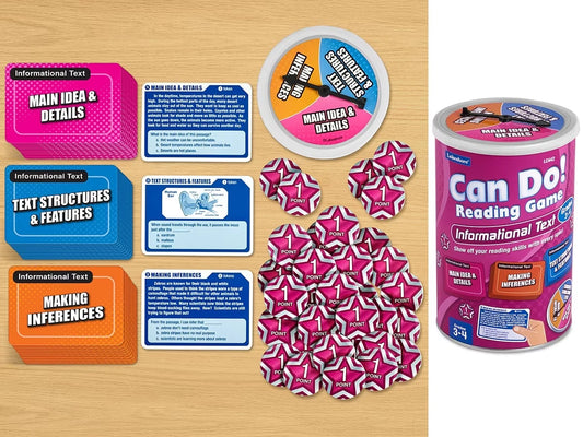 Can Do! Reading Informational Text Game - Gr. 3-4 - US 3793