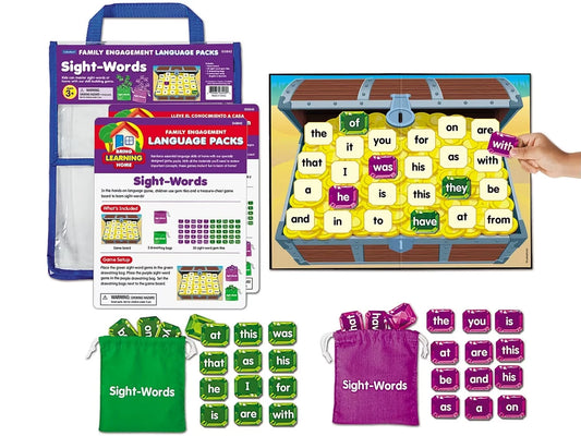 Sight-Words Family Engagement Pack - US 6595